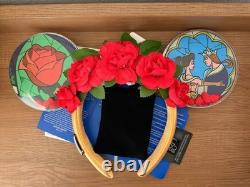 NEW Disney Parks Disney 100 Decades Ears Headband Beauty & The Beast Light Up