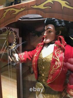 NEW Disney Store Beauty and the Beast Gaston Limited Edition 17 Doll