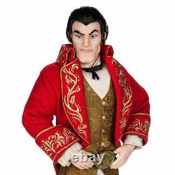 NEW Disney Store Beauty and the Beast Gaston Limited Edition 17 Doll