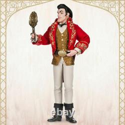 NEW Disney Store Beauty and the Beast Gaston Limited Edition 17 Doll