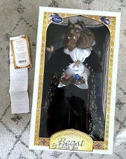 NEW Disney Store Limited Edition Beast Doll Beauty and the Beast 17 LE