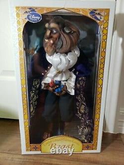 NEW Disney Store Limited Edition Beast Doll Beauty and the Beast 17 LE
