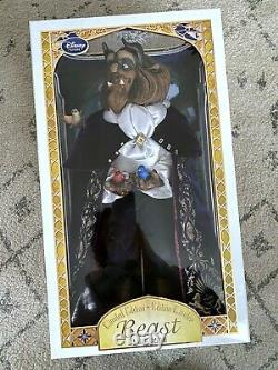 NEW Disney Store Limited Edition Beast Doll Beauty and the Beast 17 LE