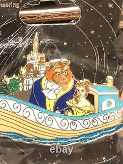 NEW Disney WDI Belle Storybook Land Canal Boat Pin Beauty & Beast Limited LE 300