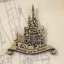 NEW-Disney Watch & PIN Beauty & the Beast Limited Edition Fairy Tale Collection