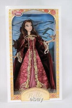 NEW Disney Winter Belle Doll Heirloom Fairytale Limited LE Beauty And The Beast