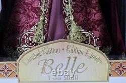 NEW Disney Winter Belle Doll Heirloom Fairytale Limited LE Beauty And The Beast