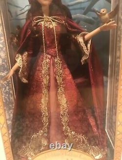 NEW Disney Winter Belle Doll Heirloom Fairytale Limited LE Beauty And The Beast