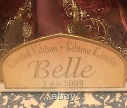 NEW Disney Winter Belle Doll Heirloom Fairytale Limited LE Beauty And The Beast