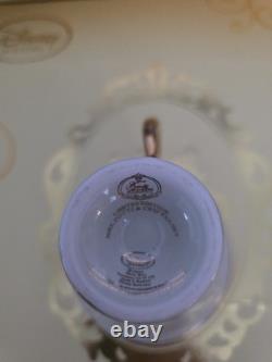 NEW! EXCLUSIVE! Disney limited edition Beauty & the BeastMrsPOTTS TEA SET24Kgold