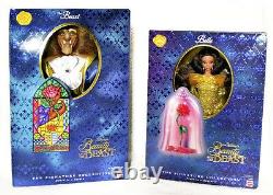 NEW Mattel Barbie Disney 1996 Belle Beauty & Beast Signature Collection Set MIB