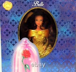 NEW Mattel Barbie Disney 1996 Belle Beauty & Beast Signature Collection Set MIB