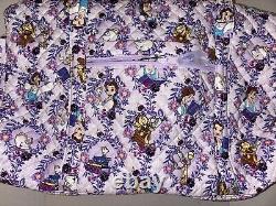 NEW Vera Bradley DISNEY Large Travel Duffel Bag Belle Floral Beauty & Beast