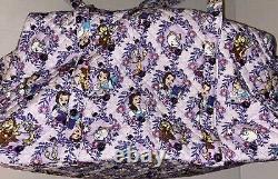 NEW Vera Bradley DISNEY Large Travel Duffel Bag Belle Floral Beauty & Beast