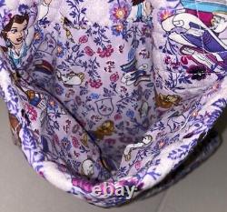 NEW Vera Bradley DISNEY Large Travel Duffel Bag Belle Floral Beauty & Beast