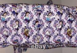 NEW Vera Bradley DISNEY Large Travel Duffel Bag Belle Floral Beauty & Beast