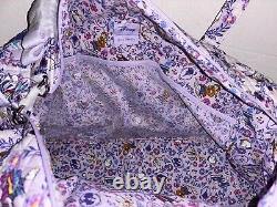 NEW Vera Bradley DISNEY Large Travel Duffel Bag Belle Floral Beauty & Beast