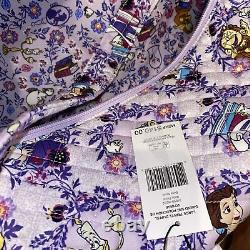 NEW Vera Bradley Large Travel Duffel Disney Belle Floral Beauty And The Beast