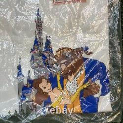 NEW Vintage Beauty And The Beast Shirt XL 90s Disney Movie Promo Tee Deadstock