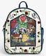 NEW WITH TAGS! Loungefly Disney Beauty And The Beast Stained Glass Mini Backpack