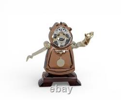 NIB SWAROVSKI Crystal Disney Beauty And The Beast Cogsworth Figurine 5714739