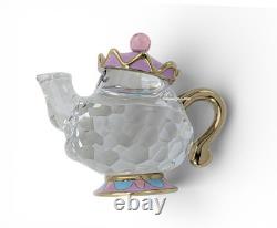 NIB SWAROVSKI Crystal Disney Beauty And The Beast Mrs. Potts Figurine 5714992