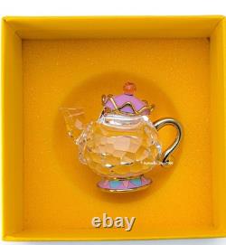 NIB SWAROVSKI Crystal Disney Beauty And The Beast Mrs. Potts Figurine 5714992