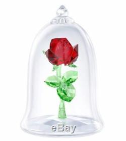 NIB Swarovski Disney Beauty and the Beast Enchanted Rose 2017 #5230478