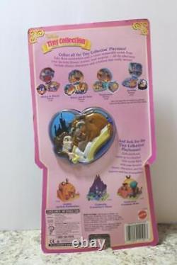 NIP 1995 Disney Tiny Collection Beauty & The Beast Playcase #14192 DAMAGED PKG