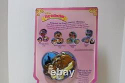 NIP 1995 Disney Tiny Collection Beauty & The Beast Playcase #14192 DAMAGED PKG