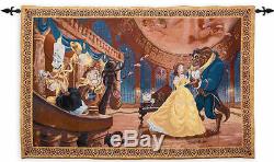 NWTDisney Parks Princess Belle Beauty & the Beast Wall Hanging Throw Tapestry