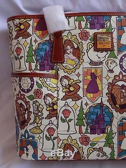 NWT Disney Belle Beauty and The Beast Dooney & Bourke Shopper Tote Purse Bag 5