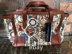 NWT Disney Dooney & Bourke Beauty and the Beast Purse Small Shopper Tote