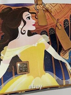 NWT Disney Dooney and Bourke Belle Beauty & The Beast Dream Big Princess Tote