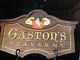 NWT Disney Parks Beauty and The Beast Gaston's Tavern Wall Sign, 18 W x 11 H