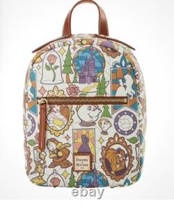 NWT Disney Parks Beauty and the Beast Dooney & Bourke Backpack