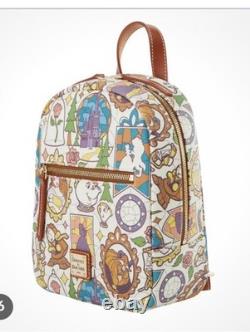 NWT Disney Parks Beauty and the Beast Dooney & Bourke Backpack