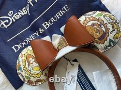 NWT Disney Parks Dooney & Bourke Beauty And The Beast Belle Ear Headband