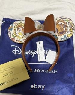 NWT Disney Parks Dooney & Bourke Beauty And The Beast Belle Ear Headband