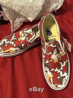 NWT Disney VANS Belle/Beauty And The 