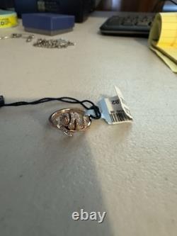 NWT Enchanted Disney Beauty and the Beast Belle Diamond Rose Ring size 7