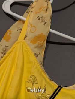NWT Her Universe Disney Beauty & Beast Belle Cosplay Sleeveless Dress XL Rare