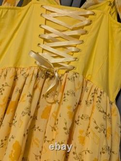 NWT Her Universe Disney Beauty & Beast Belle Cosplay Sleeveless Dress XL Rare