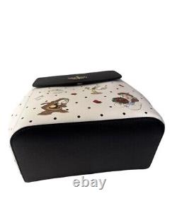 NWT Kate Spade X Disney Beauty and the Beast flap backpack Cream Multi