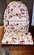 NWT Loungefly Disney Beauty And The Beast Floral Mini Backpack Wallet SET