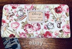 NWT Loungefly Disney Beauty And The Beast Floral Mini Backpack Wallet SET