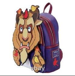 NWT Loungefly Disney Beauty Beast Birds Cardinals Backpack HTF