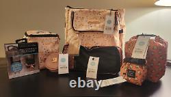 NWT Set Petunia Pickle Bottom Disney Beauty & the Beast Pivot Pack & Accessories