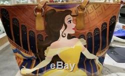 New BELLE Dooney & Bourke 2019 Disney Parks Beauty & Beast Tote Bag Princess NWT