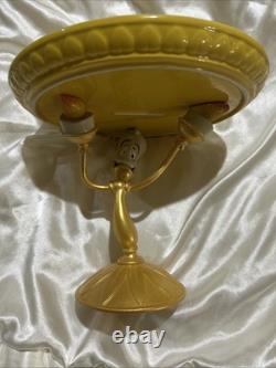 New Box Disney Store Beauty And The Beast Lumiere Cake Dessert Serving Tray